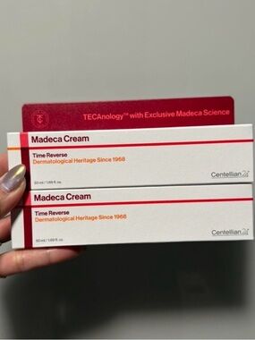 Madeca Cream Time Reverse - White & Red